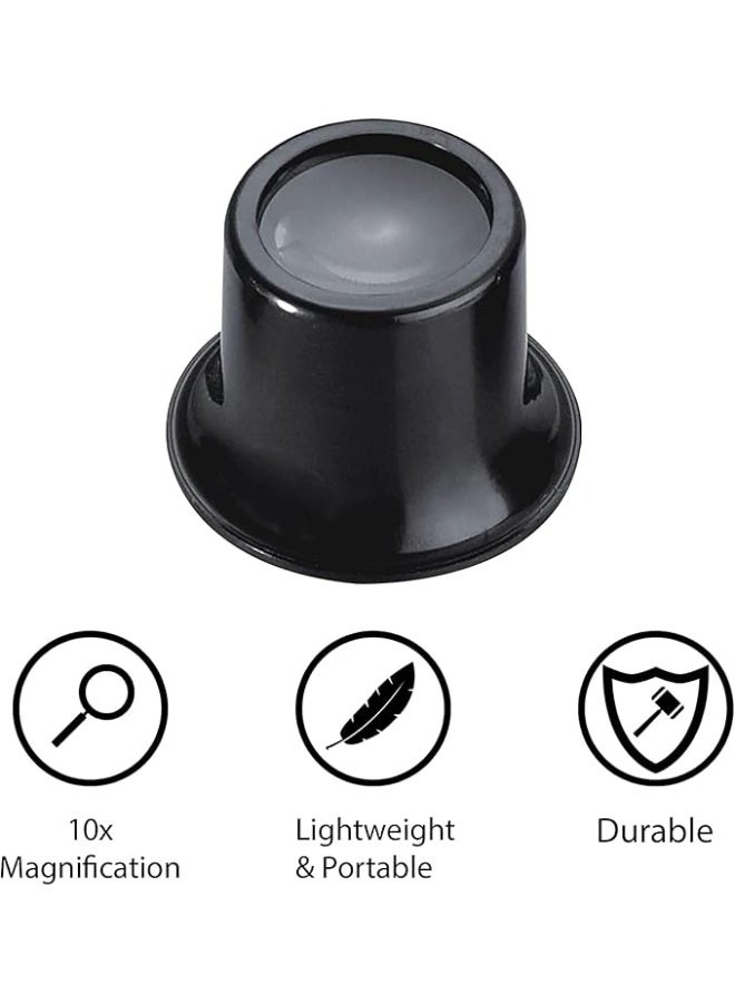 ماى سوق:عدسة مكبرة أحادية للعين - مكبر فحص المجوهرات والساعات - أداة دقيقة للمهنيين والهواة. - Image 3